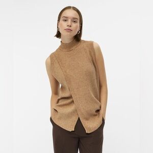 OBJECT COLLECTORS ITEM Women's Objfae Thess S/L Waistcoat Noos Sweater Vest